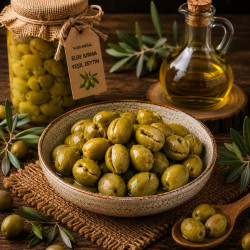 Elde Kırma Yeşil Zeytin Elde Kırma Yeşil Zeytin